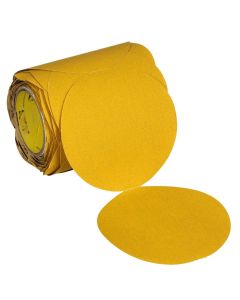 MMM09303 image(0) - 3M  Stikit Gold Abrasive Disc Roll 09303, 150, 5-inch (125mm), No Hole