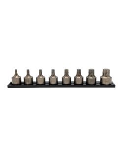 VIMIMPACT-TP6 image(0) - VIM Tools Impact TORX Plus Stubby One Piece Drivers, Ip25 Thru Ip60, 3/8 Inch Square Drive
