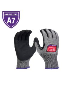 MLW48-73-7014 image(0) - Milwaukee Tool Cut Level 7 High-Dexterity Nitrile Dipped Gloves -XXL