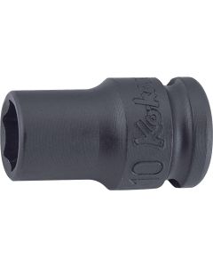 KKN13401M-7 image(0) - Ko-ken USA 13401M-7 3/8 Sq. Dr. Socket 7mm 6 point Length 32mm Thin walled