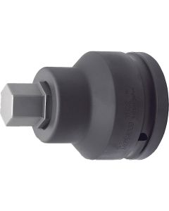 KKN17108-32-30 image(0) - Ko-ken USA 17108.32-30 1.1/2 Sq. Dr. Bit Socket 30mm Hex Length 115mm