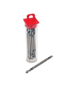 AES221 image(0) - AES Industries 221 Stubby Drill Bit, 1/8 in Dia, 2-1/4 in OAL, 135 deg, High Speed Steel