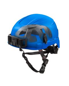 MLW48-73-1355 image(0) - Milwaukee Tool BOLT Blue Safety Helmet with IMPACT ARMOR Liner (USA) - Type 2, Class E