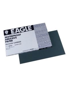 EAG1311200 image(0) - Eagle Abrasives, Inc. KOVAX 131-1200 Sanding Sheet, 5-1/2 in W x 9 in L, 1200 Grit, P1200-A Grade, Silicon Carbide