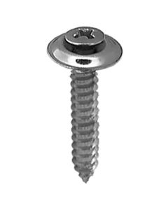 AVC2772 image(0) - AUVECO 8 X 1 PHIL OVAL HD SEMS TAP SCREW CNTRSNK CHRM