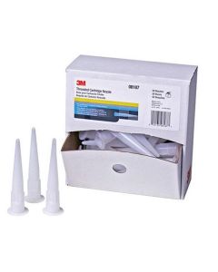 MMM8187 image(0) - 3M 08187 Threaded Cartridge Nozzle, Plastic, Opaque