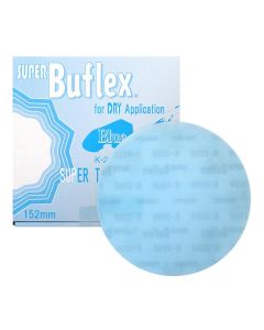 EAG193-1506 image(0) - Eagle Abrasives, Inc. Super Buflex 193-1506, 6 in Disc 2500 Grit, Blue, Dry, Hook and Loop, No Holes