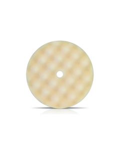 BUF899WG image(0) - Buff And Shine 899WG Convoluted Face Buffing Grip Pad, 8 in Dia, 1-1/2 in THK, Hook and Loop Attachment, White
