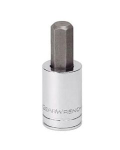 KDT80658 image(0) - GearWrench 1/2 Inch Drive Hex Bit Metric Socket 6mm