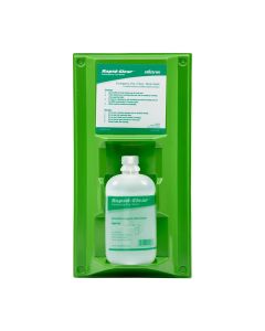 SRWS90332 image(0) - Sellstrom 32 oz Single Rapid-Clear eyewash bottle station