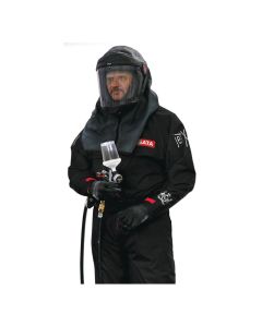 SAT550054BK image(0) - SATA Spray Equipment Pro Series Paint Suit, Black, Medium