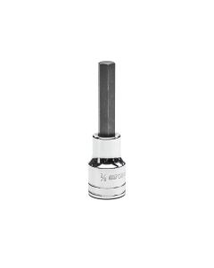 KDT82557 image(0) - GearWrench 1/2 Inch Drive Mid Length Hex Bit SAE Socket 3/8 Inch