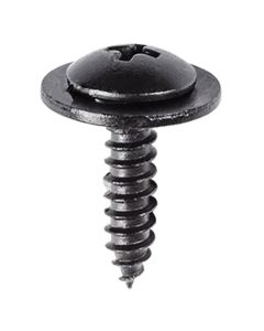 AVCAP20259 image(0) - AUVECO AP20259 Phillips Truss Head Sems A/AB Point Tapping Screw, M4.8 x 1.6 mm Screw x 19 mm L, Black E-Coat