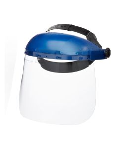 SRWS39110 image(0) - Sellstrom Face Shield - 390 Series - 8" x 12" x .040" Window - Clear - Ratcheting Headgear - Single Crown