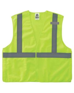 ERG21075 image(0) - Ergodyne 8215BA L/XL Lime Type R Class 2 Breakaway Mesh Vest