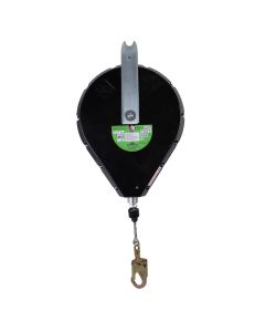 SRWV845533120 image(0) - PeakWorks Self Retracting Lifeline Device - Galvanized Steel Cable, Snap Hook, 120 Ft
