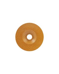 AES555 image(0) - AES Industries 555 High Speed Phenolic Backing Plate, 5 in Dia, 7/8 in Arbor, 1 Hole