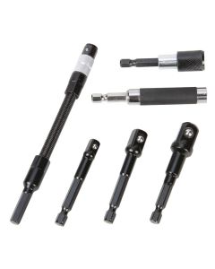 WLMW9072 image(0) - Wilmar Corp. / Performance Tool 6 pc. Power Tool Adapter Set