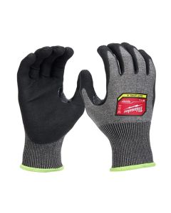 MLW48-73-7032B image(0) - Milwaukee Tool 12 Pair Cut Level 9 High-Dexterity Nitrile Dipped Gloves - L