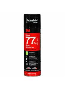 MMM97956 image(0) - 3M Super 77&trade; CA Multipurpose Spray Adhesive, Low VOC <25%, Clear, 24 fl oz (Net Wt 18.0 oz)