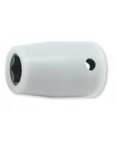 KKN13400M-14FR image(0) - Ko-ken USA 13400M-14FR 3/8 Sq. Dr. Socket with Plastic Protector 14mm 6 point Length 33.3mm Turnable POM cover