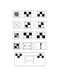AULLDWTARGET1 image(0) - Autel ADAS Lane Departure Package 1 : Lane Departure Warning Calibration Expansion Package 1