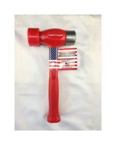 TRUTC45SC image(0) - Trusty Cook Inc. 45 oz Soft-Face/Steel Face Dead Blow Hammer - - Model TC45SC - Red