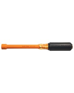 KLE646-9-16INS image(0) - Klein Tools 9/16-Inch Insulated Nut Driver 6-Inch Hollow Shaft