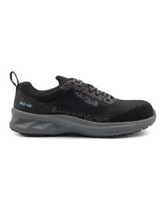 FSIN5220-6.5D image(0) - Nautilus Safety Footwear SPRINGWATER SD10 - Women's Low Top Shoe - CT|SD|SF|SR - Black / Grey - Size: 6.5 - D - (Regular)