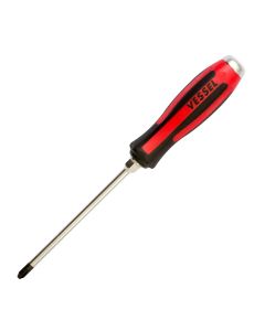 VES930P2100 image(0) - Vessel Tools No.930 MEGADORA Tang-Thru Screwdriver PH2x100