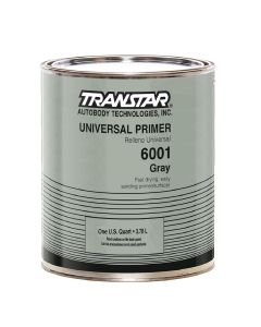 TRP6001 image(0) - Transtar Autobody Products 6001 - Universal Primer - 1 Gallon Can - Gray - 1:1-1 1/2 Mixing - 388 sq-ft/ Gallon at 1 mil Coverage
