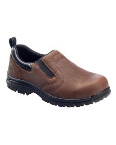 FSIA7108-10M image(0) - Avenger Foreman Series - Men's Low Top Slip-On Shoes - Composite Toe - IC|EH|SR - Brown/Black - Size: 10M