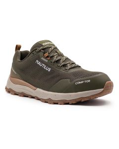 FSIN5306-9D image(0) - Nautilus Safety Footwear Trillium - Men's - CT|EH|SR|PR - Olive/Gum - Size: 9 - D - (Regular)