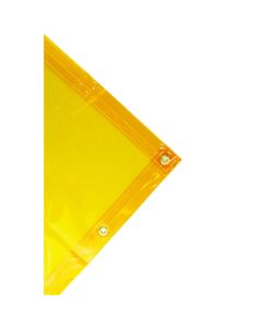 SRW37607 image(0) - Jackson Safety Transparent Welding Curtain - 6' x 4' - Weight (per sq. yd.) 13 oz - Thickness 0.014" - Gold - Amp Usage Low/Medium