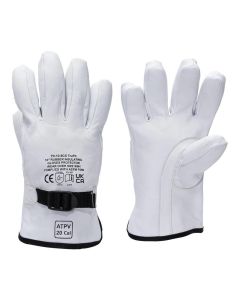 OBRLP-GA-10-8 image(0) - Oberon Gloves - Rubber Electrical Glove Leather Protectors - Class 00 & Class 0 - Size: Regular - 8