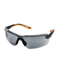 SRWS71201 image(0) - Sellstrom Safety Glasses - XM310 Series - Smoke Lens - Black/Orange Frame - Hard Coated
