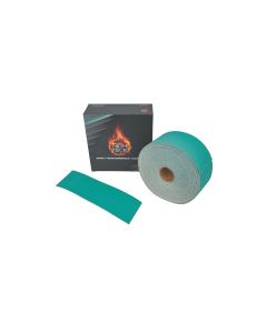 HITAFP80JP image(0) - High Teck Products (5 pcs pack) 2.75"X16.5" GREEN PSA Sanding Sheet 80 Grit