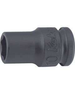 KKN13401M-11 image(0) - Ko-ken USA 13401M-11 3/8 Sq. Dr. Socket 11mm 6 point Length 32mm Thin walled