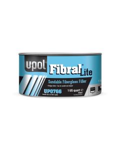 UPO0766 image(0) - U Pol Products FIBRAL LITE UP0700 Lite Fiber Glass Filler, 3 Quart Tin, Yellow Fibrous Paste