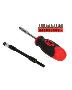 WLMW1728 image(0) - Wilmar Corp. / Performance Tool 12 pc. Bit Driver Set