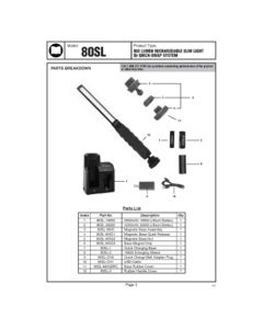 AST80SL-26650 image(0) - Astro Pneumatic 4500mAh 26650 Size Lithium Battery