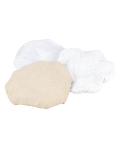 WLMW60113 image(0) - Wilmar Corp. / Performance Tool 3 pc. 10" Polishing Bonnet Buffing Pads