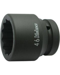 KKN18405A-1-1-2 image(0) - Ko-ken USA 18405A-1.1/2 1 Sq. Dr. Socket 1.1/2 12 point Length 66mm