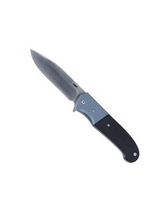 CRK6880 image(0) - CRKT (Columbia River Knife) Ignitor 8Cr13MoV Satin Plain Blade Assisted Folding Knife with Liner Lock G10 Handle - Silver