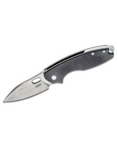 CRK5317 image(0) - CRKT (Columbia River Knife) Pilar III 8Cr13MoV Satin Plain Blade Folding Knife with Frame Lock G10 Handle - Black