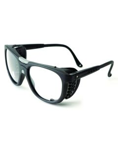 SRWS74701 image(0) - Sellstrom Safety Glasses - B5 Series - Clear Lens - Black Frame - Hard Coated - Clear Side Shield