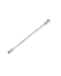 KDT86827 image(0) - GearWrench 90-Tooth 12 Point GearBox Double Flex Ratcheting Wrench 7/16 Inch x 1/2 Inch