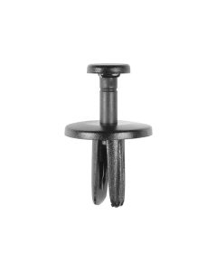 AVCAP12567 image(0) - AUVECO AP12567 Push-Type with Open End Front Fender Mud Skirt and Fender Liner Retainer, 11/16 in Dia, Nylon, Black