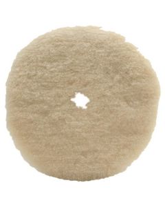 WZP11600 image(0) - Wizards Products 11600 Dual Action Cutting Pad, 6 in Overall Dia, Hook and Loop, White