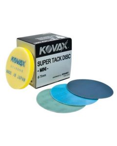 EAG7301515 image(0) - Eagle Abrasives, Inc. KOVAX Super Buflex 730-1515 Abrasive Disc, 3 in, 2500 Grit, Super-Tack Attachment, Blue